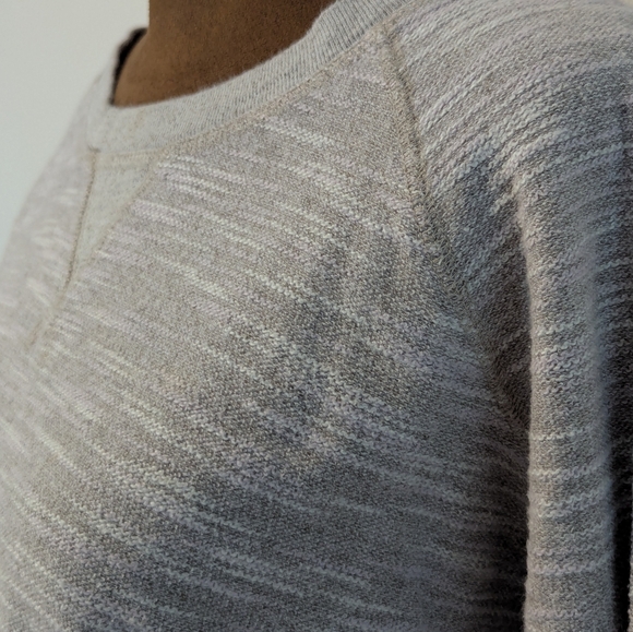 L.L.BEAN Weave Pattern ROLL TAB BUTTON SLEEVES Pullover TOP/Size S - Picture 5 of 7